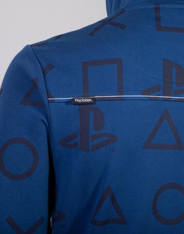 Sweat A Capuche - Playstation - Aop Icons - Taille S